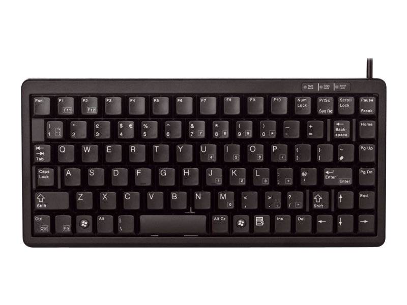 CHERRY Compact-Keyboard G84-4100 - Tastatur - PS/2, USB