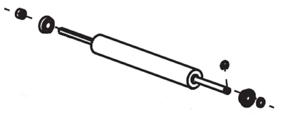 Zebra - Druckwalze - für Xi Series 110XiIIIPlus