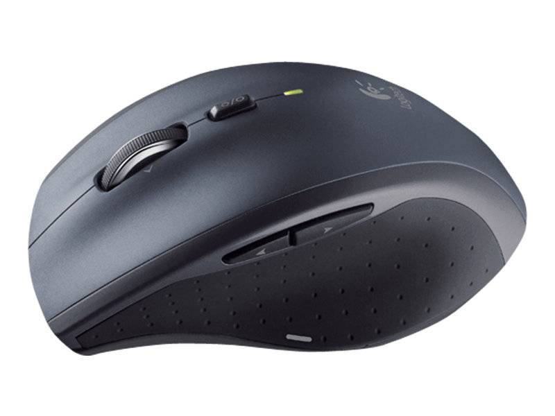 Logitech M705 - Maus - Für Rechtshänder - Laser - 7 Tasten - kabellos - 2.4 GHz - kabelloser Empfänger (USB)