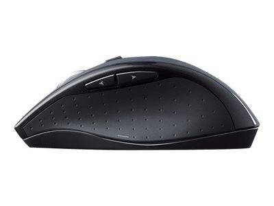Logitech M705 - Maus - Für Rechtshänder - Laser - 7 Tasten - kabellos - 2.4 GHz - kabelloser Empfänger (USB)