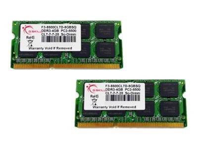 G.Skill SQ Series - DDR3 - kit - 8 GB: 2 x 4 GB