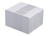 Evolis Classic Blank Cards - 30 mil - weiß - 100 Karte(n) Karten (Packung mit 5)