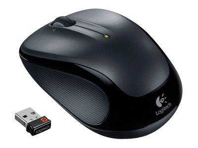 Logitech M325 - Maus - optisch - 3 Tasten - kabellos - 2.4 GHz - kabelloser Empfänger (USB)