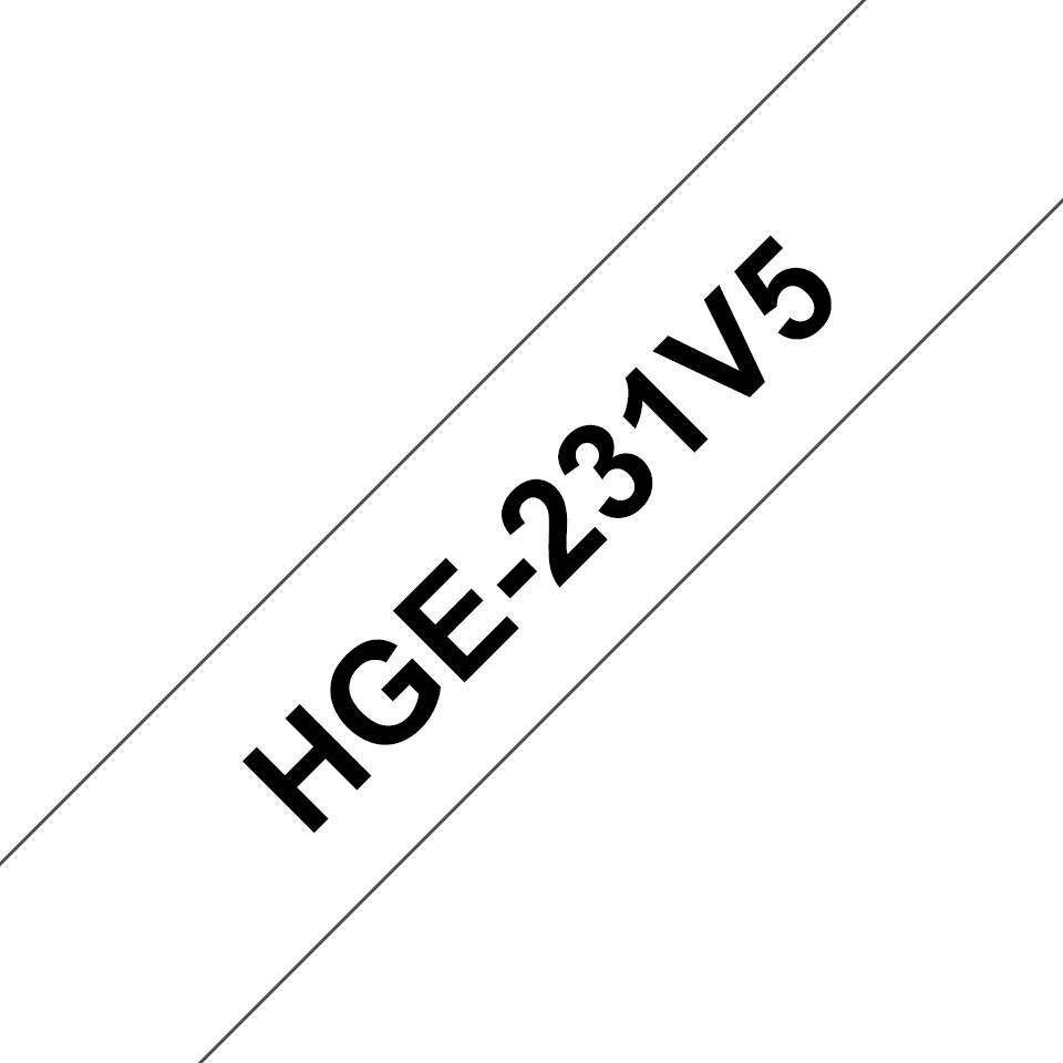 Weißer diagonaler Streifen mit der Bezeichnung 