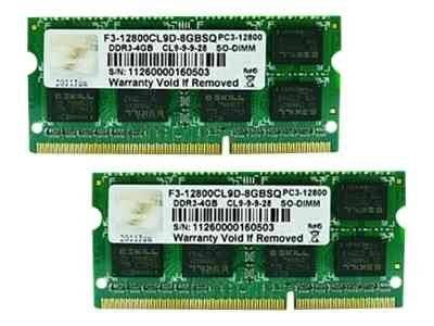 G.Skill SQ Series - DDR3 - kit - 8 GB: 2 x 4 GB