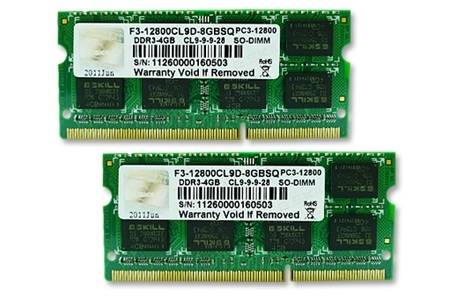 G.Skill SQ Series - DDR3 - kit - 8 GB: 2 x 4 GB