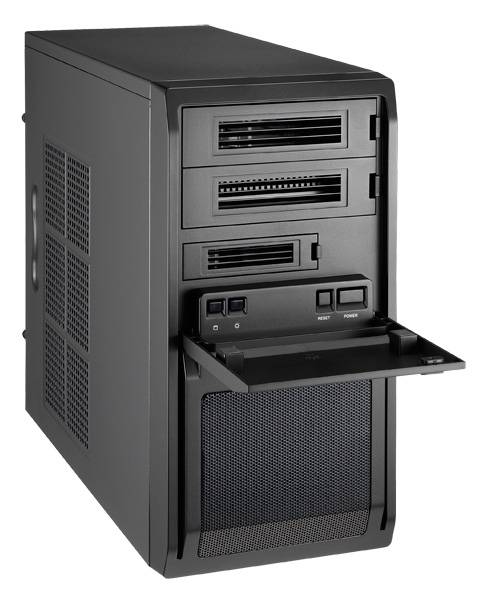 Chieftec LIBRA Series LT-01B - Tower - micro ATX - keine Spannungsversorgung (ATX)