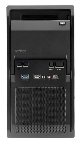 Chieftec LIBRA Series LT-01B - Tower - micro ATX - keine Spannungsversorgung (ATX)