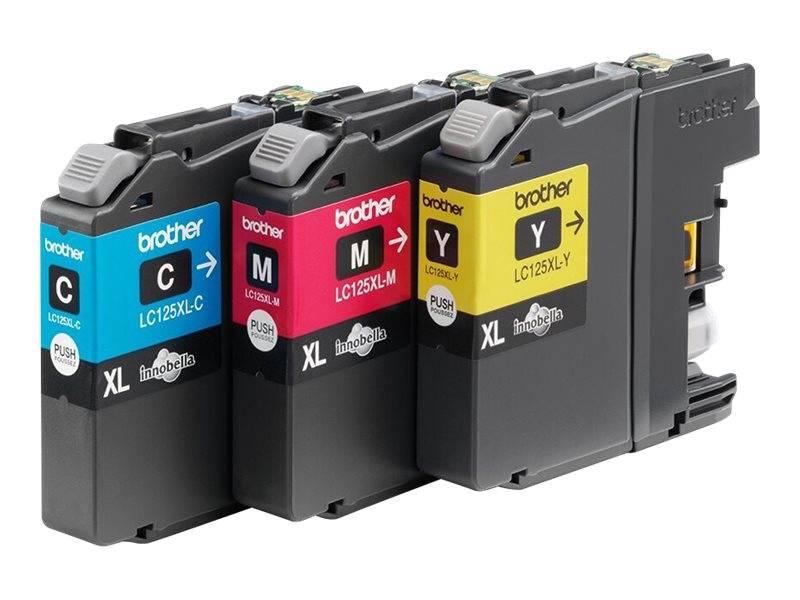 Brother LC125XL Rainbow Pack - Mit hoher Kapazität