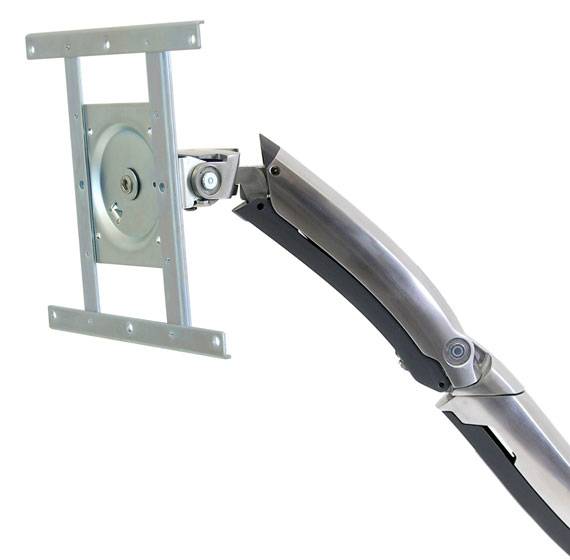 Ergotron VESA-Adapter Passend für Serie (Halter): Universal Silber