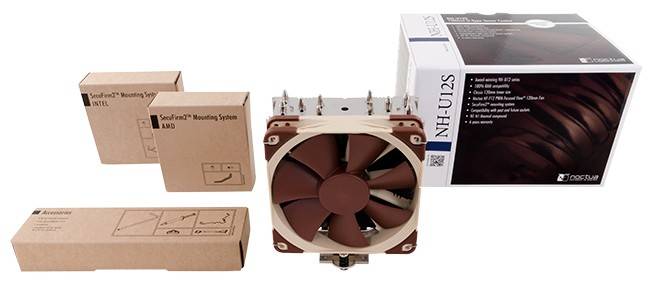 Noctua NH-U12S - Prozessor-Luftkühler - (für: LGA1156, AM2, AM2+, AM3, LGA1155, AM3+, LGA2011, FM1, FM2, LGA1150, LGA115
