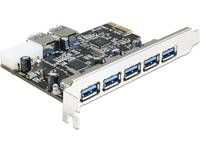 Delock PCI Express Card > 5 x external + 2 x internal USB 3.0