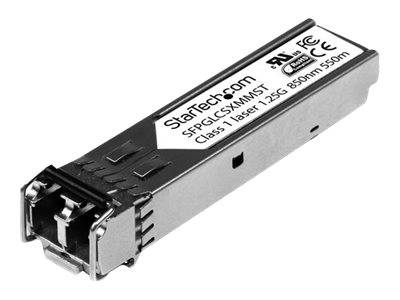 StarTech.com Cisco kompatibel Gigabit SFP Transceiver Modul MM LC - Mini-GBIC bis 550m - Glasfaser Transceiver 850nm 1000Base-SX - SFP (Mini-GBIC)-