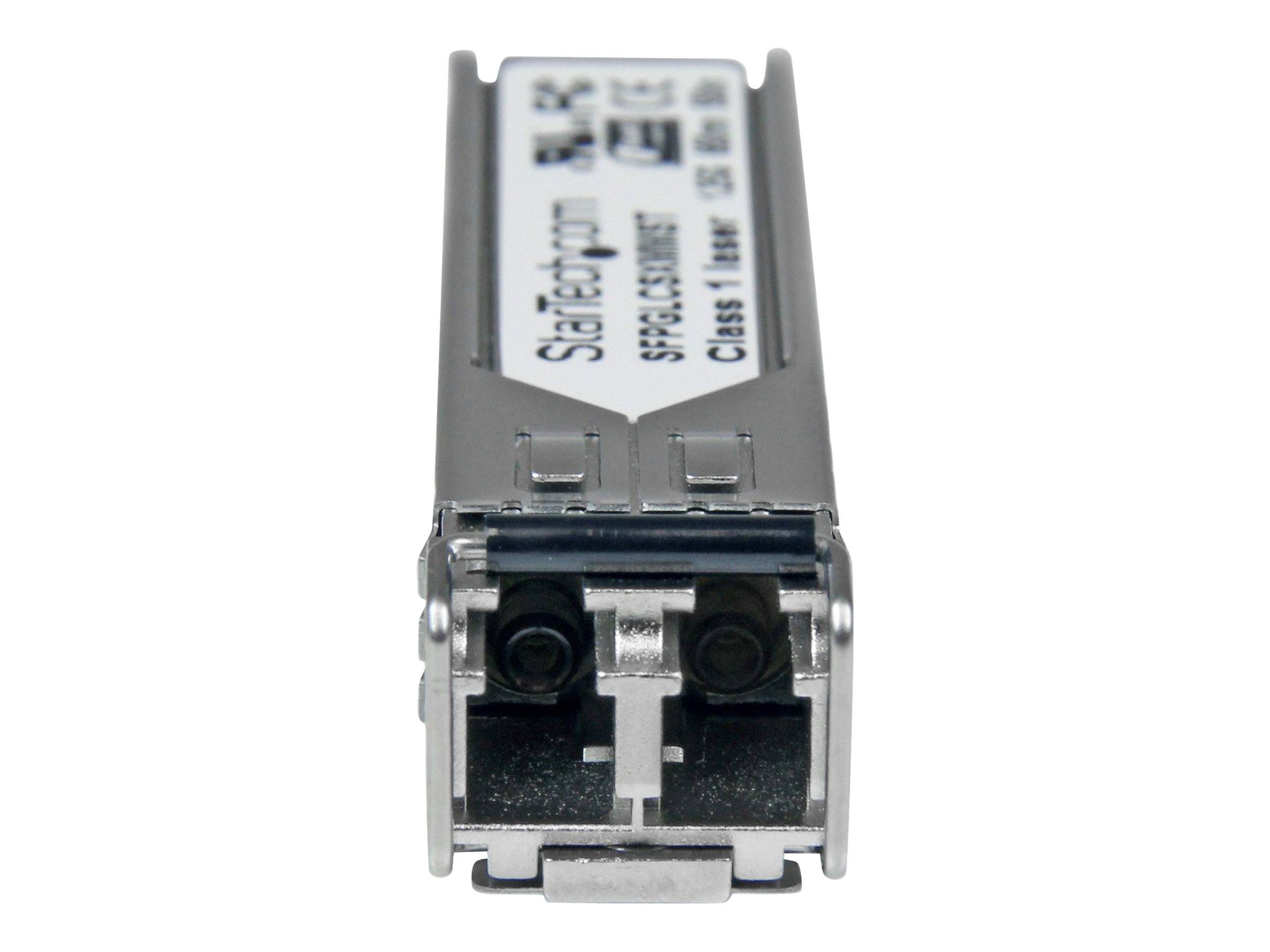 StarTech.com Cisco kompatibel Gigabit SFP Transceiver Modul MM LC - Mini-GBIC bis 550m - Glasfaser Transceiver 850nm 100