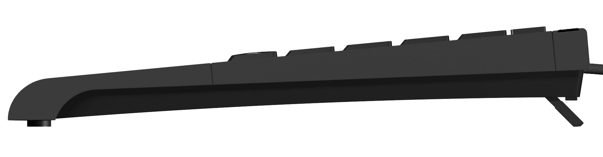 KEYSONIC Tastatur ACK-540U+ QWERTY-Tastatur