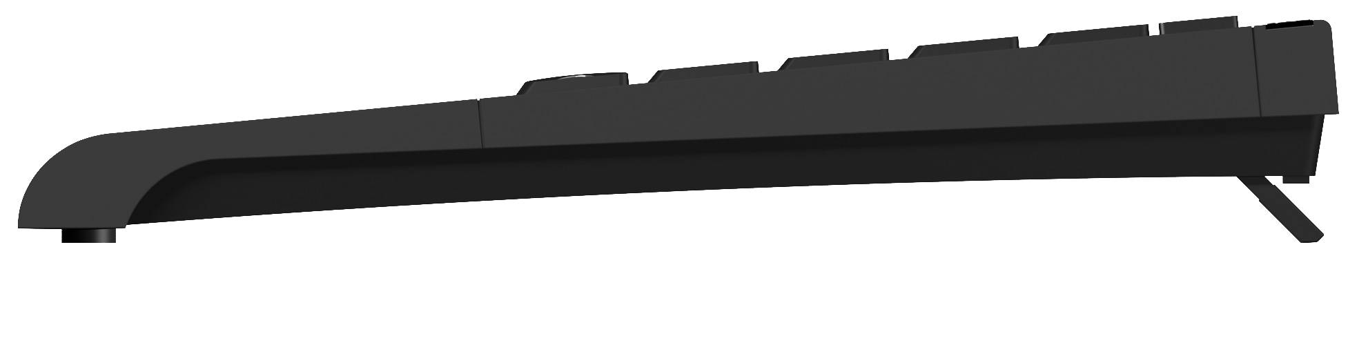 KEYSONIC Tastatur ACK-540U+ QWERTY-Tastatur