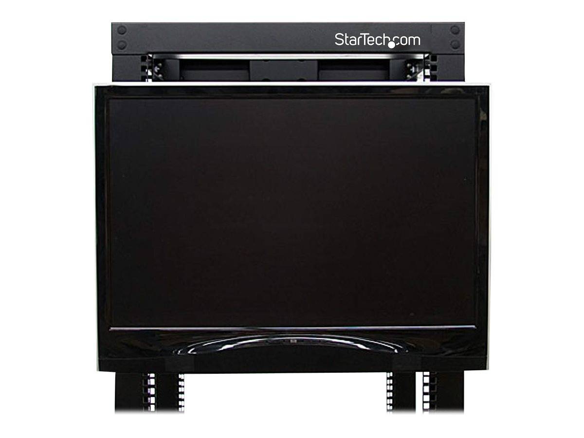 StarTech.com Universal LCD Monitor Vesa Halterung für 19" Serverschrank / Rack - Befestigungskit - für LCD-Display - fester, kaltgepresster Stahl