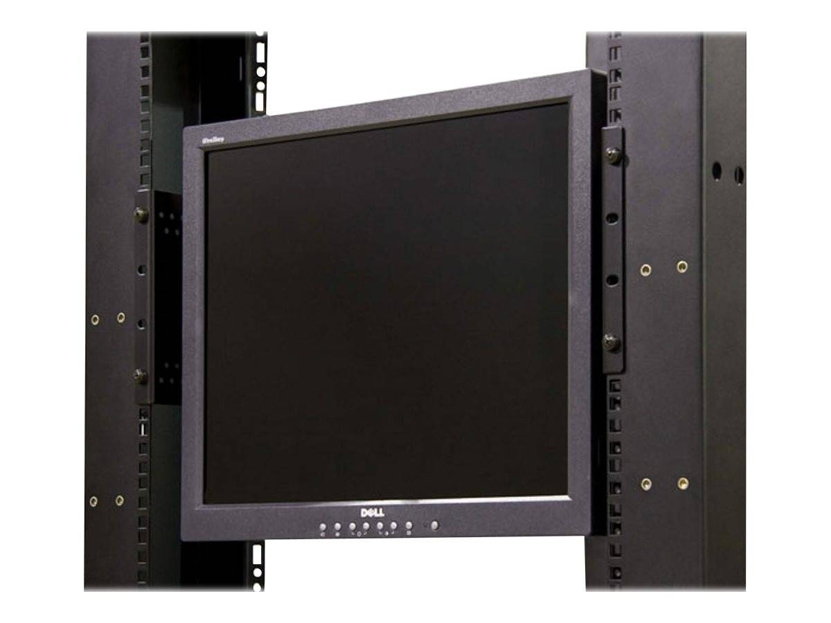 StarTech.com Universal LCD Monitor Vesa Halterung für 19" Serverschrank / Rack - Befestigungskit - für LCD-Display - fester, kaltgepresster Stahl