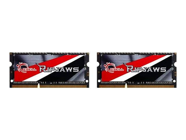 G.Skill Ripjaws F3-1600C9D-8GRSL - DDR3L - kit - 8 GB: 2 x 4 GB - SO DIMM 204-PI