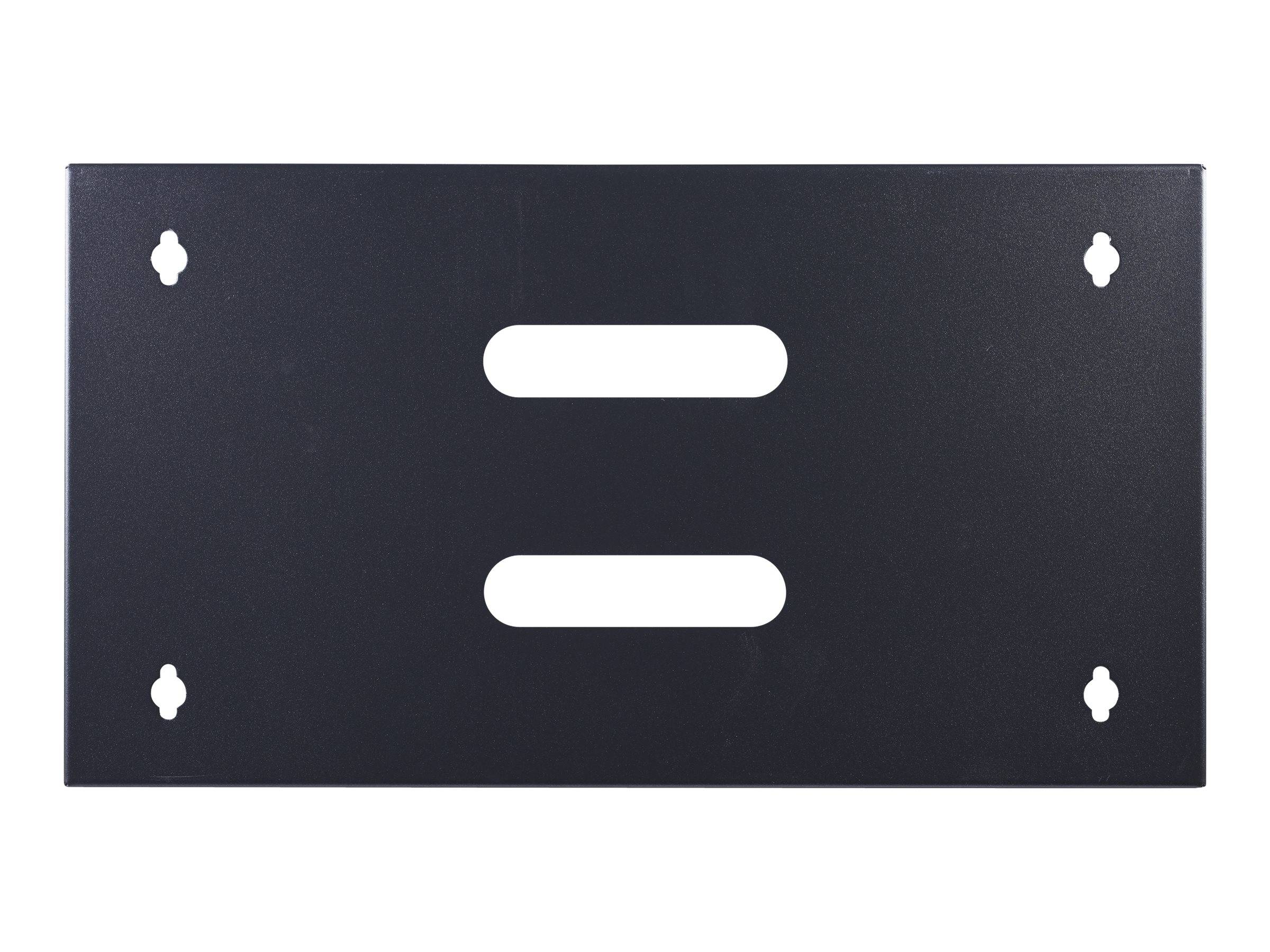 StarTech.com Halterung für Patchpanel, 6U Rack für Wandmontage, Befestigung für Netzwerk-Geräte, robuste Konstruktion, S