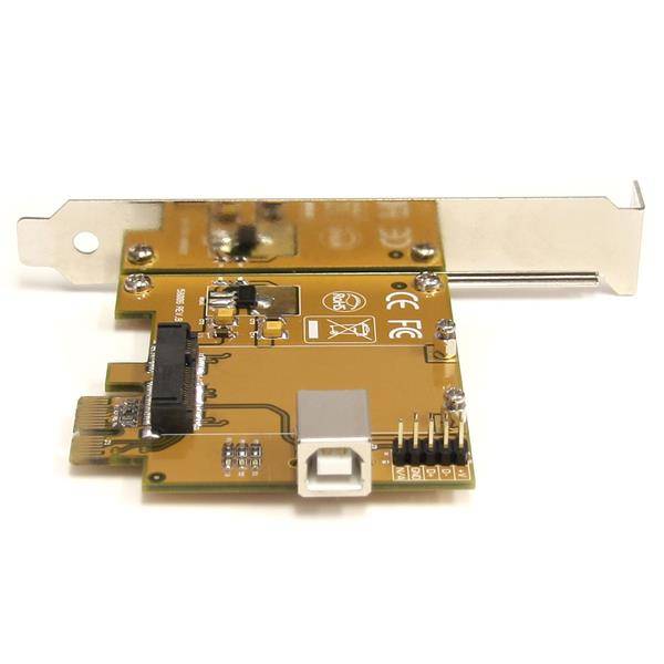 StarTech.com PCI Express auf Mini PCI Express Adapter Karte
