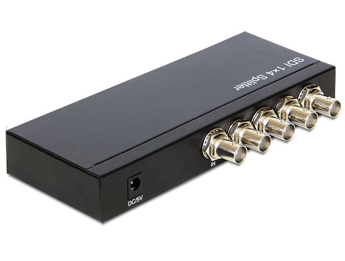 DeLock - Video-Schalter - 4 x 3G-SDI - Desktop