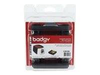 EVOLIS - Badgy Full kit - YMCKO - Druckerfarbband-Kassette/PVC-Karten-KIt