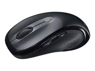 Logitech M510 - Maus - Für Rechtshänder - Laser - 5 Tasten - kabellos - 2.4 GHz - kabelloser Empfänger (USB)