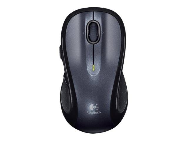 Logitech M510 - Maus - Für Rechtshänder - Laser - 5 Tasten - kabellos - 2.4 GHz - kabelloser Empfänger (USB)