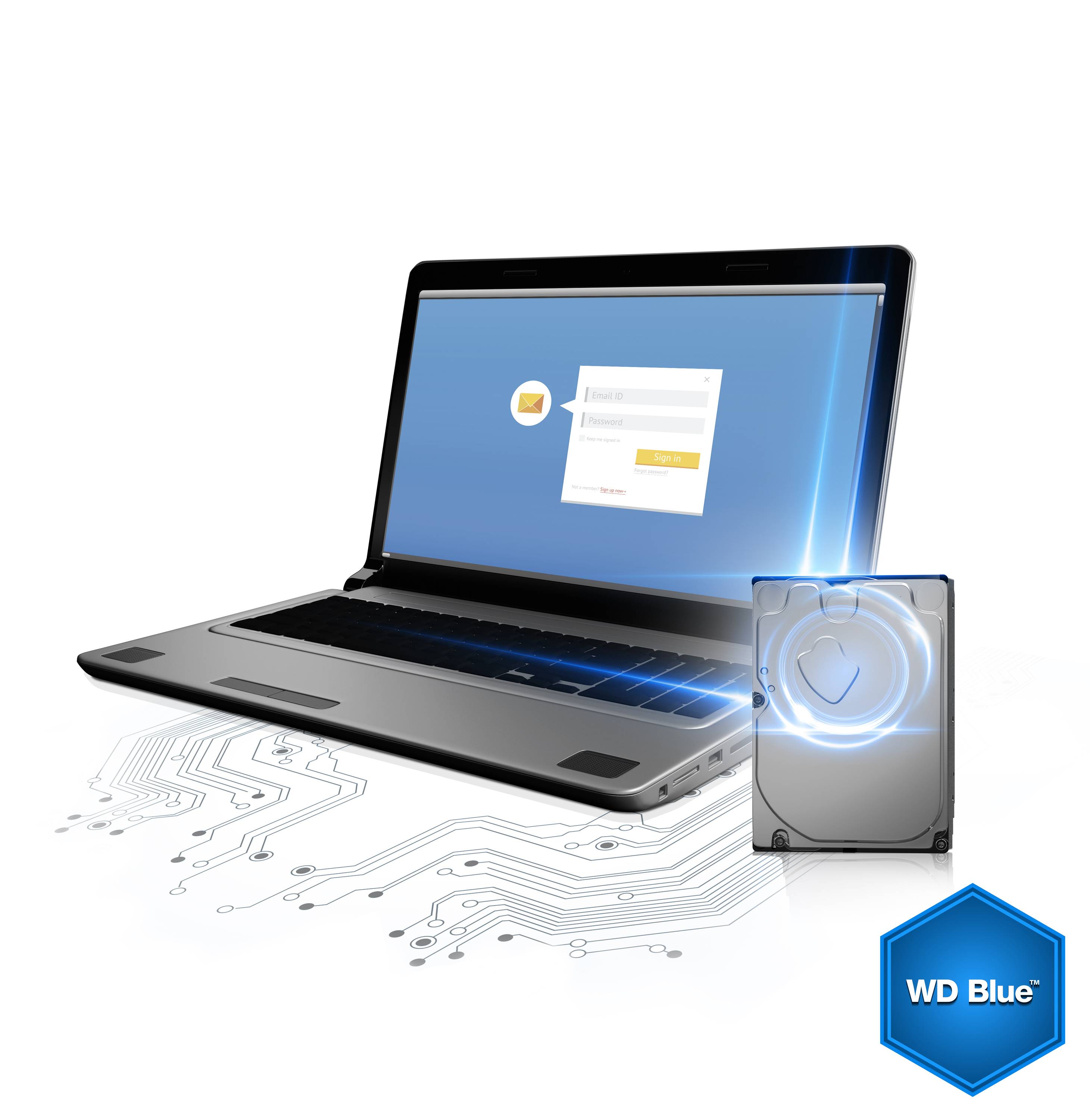 WD Blue WD5000AZLX - Festplatte - 500 GB - intern - 3.5" (8.9 cm)