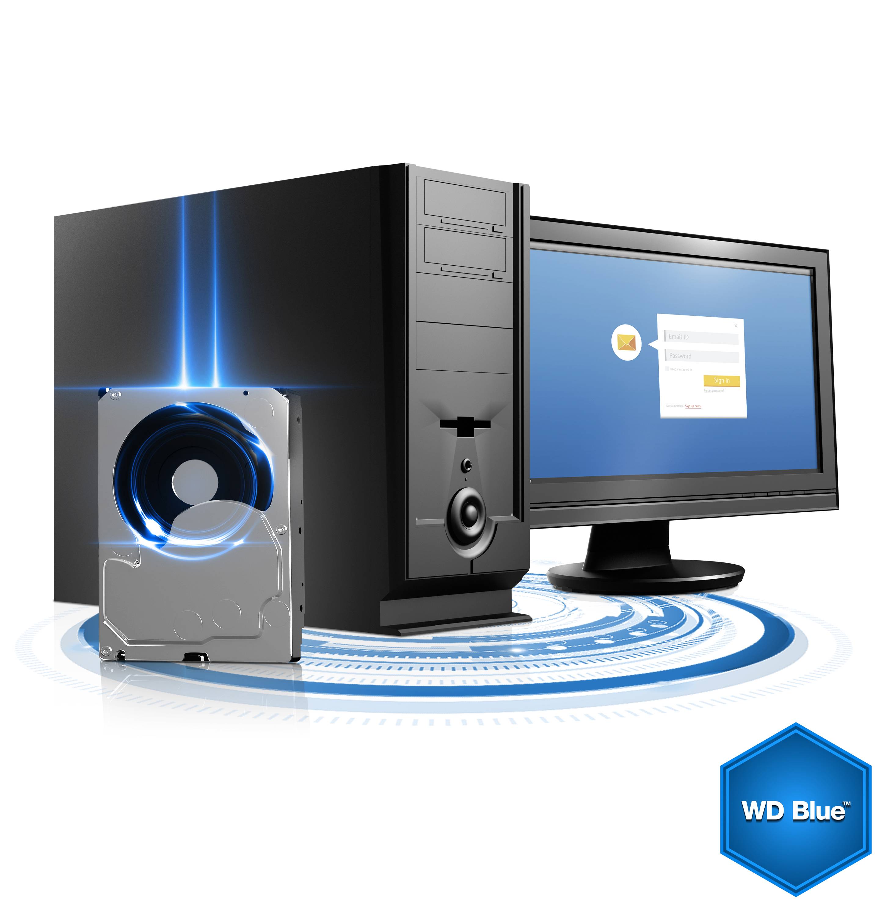 WD Blue WD5000AZLX - Festplatte - 500 GB - intern - 3.5" (8.9 cm)