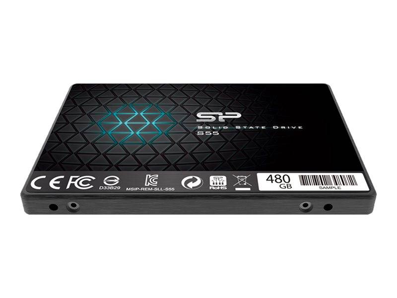 SILICON POWER Slim S55 - 480 GB SSD - intern - 2.5" (6.4 cm)