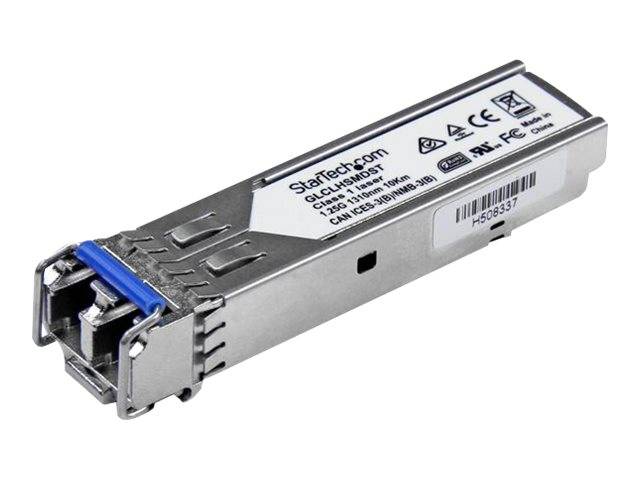 StarTech.com Cisco kompatibles Gigabit SFP Transceiver Modul SM LC - Mini-GBIC bis 20Km - Glasfaser Transceiver mit DDM