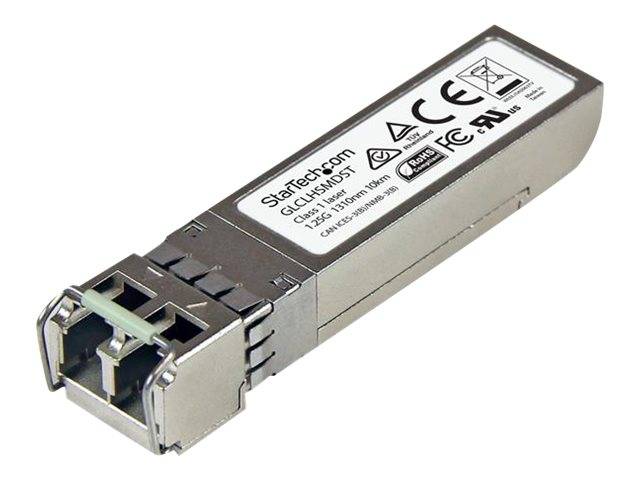 StarTech.com Cisco kompatibles Gigabit SFP Transceiver Modul SM LC - Mini-GBIC bis 20Km - Glasfaser Transceiver mit DDM 1310nm 1000Base-LH - SFP