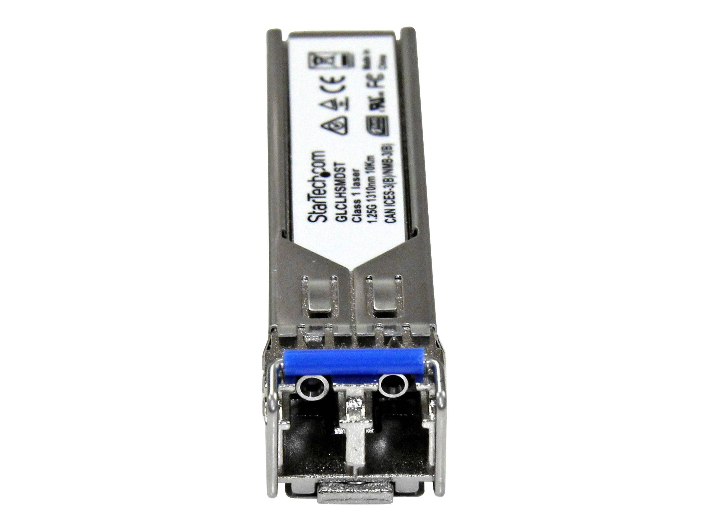 StarTech.com Cisco kompatibles Gigabit SFP Transceiver Modul SM LC - Mini-GBIC bis 20Km - Glasfaser Transceiver mit DDM 1310nm 1000Base-LH - SFP