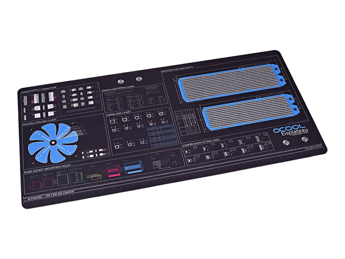 Alphacool Eisplateau - Fußmatte (antistatisch) - Eisplateau Anti-Static mat
