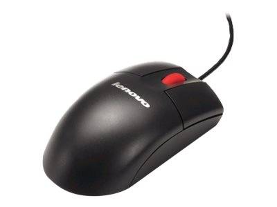 Lenovo - Maus - optisch - 3 Tasten - kabelgebunden