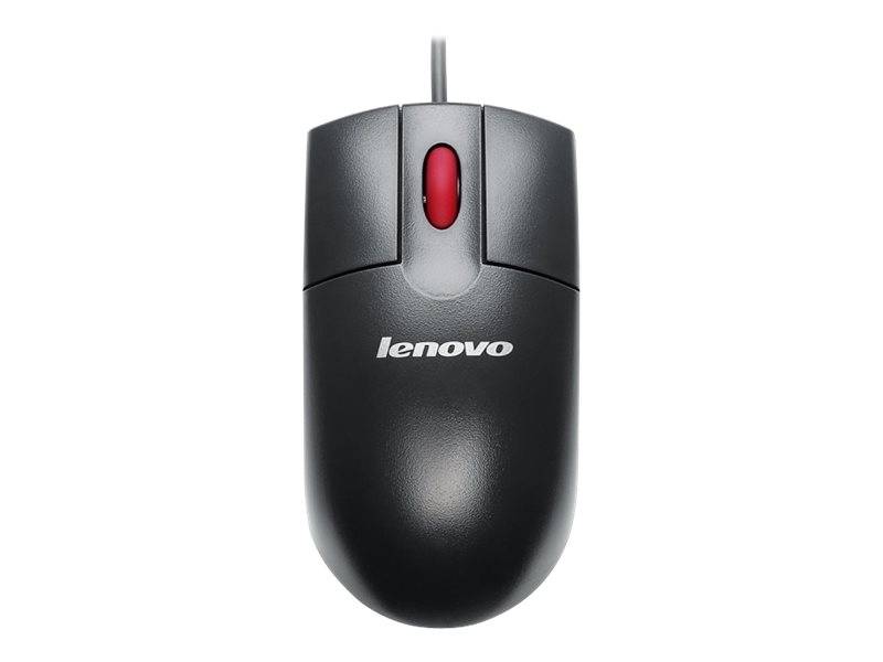 Lenovo - Maus - optisch - 3 Tasten - kabelgebunden