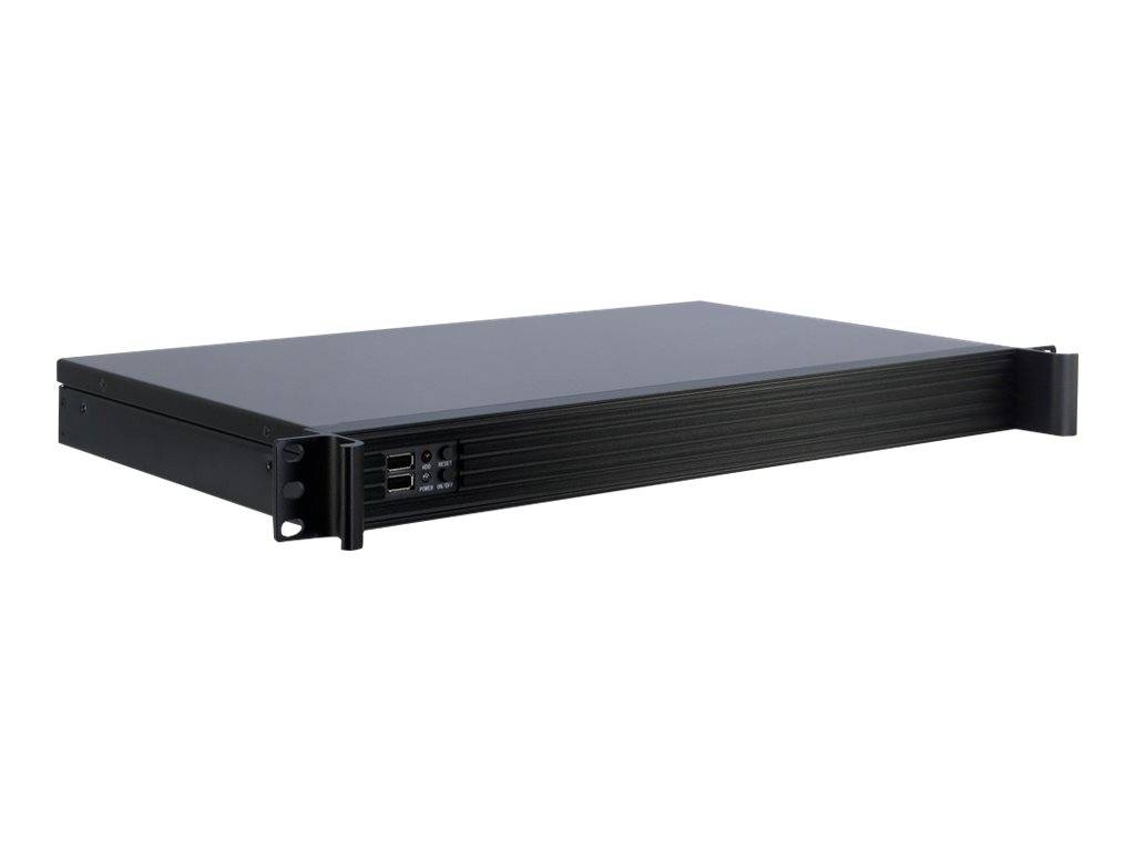 Inter-Tech K-126L - Rack-Montage - 1U - Mini-ITX - ohne Netzteil (FlexATX)