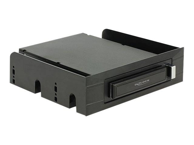 DeLOCK 3.5""/ 5.25""Mobile Rack for 2.5""SATA hard drives and SSDs - Mobiles Speicher-Rack - 2.5"" (6.4 cm)