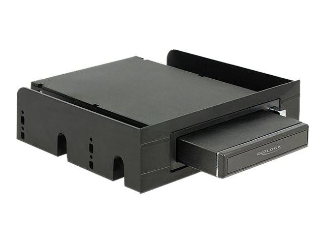 DeLOCK 3.5""/ 5.25""Mobile Rack for 2.5""SATA hard drives and SSDs - Mobiles Speicher-Rack - 2.5"" (6.4 cm)