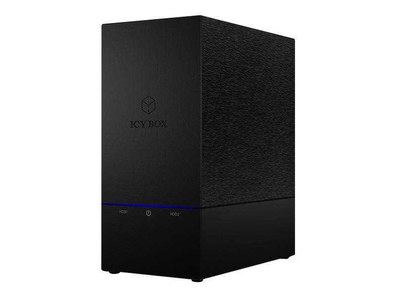 RaidSonic ICY BOX IB-RD3621U3 - Festplatten-Array - 2 Schächte (SATA-600)