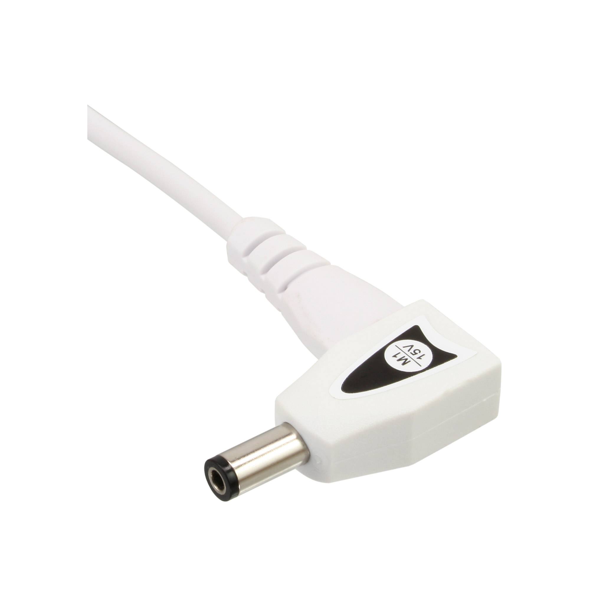 INLINE - Univ. NT f. NBs m. Farbdisp. - 90W - USB - 100-240V - weiß m. 12 Wechselst.