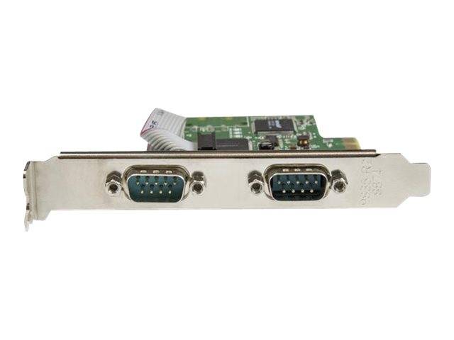 StarTech.com 2 Port PCI Express Seriell Karte mit 16C1050 UART