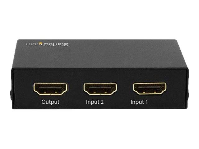 StarTech.com 2 Port HDMI Switch - 4K HDMI Switch Box