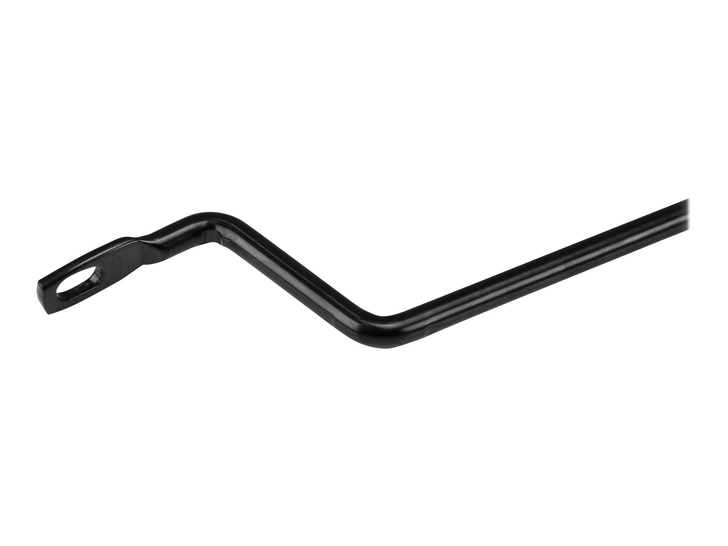 StarTech.com Horizontale Kabelführung mit 5 cm Versatz für Racks - Kabelmanager - 10 Pack - Rack Kabelmanagementführung