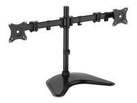 equip - Aufstellung für 2 LCD-Displays - Stahl - Bildschirmgröße: 33-68.6 cm (13"-27")