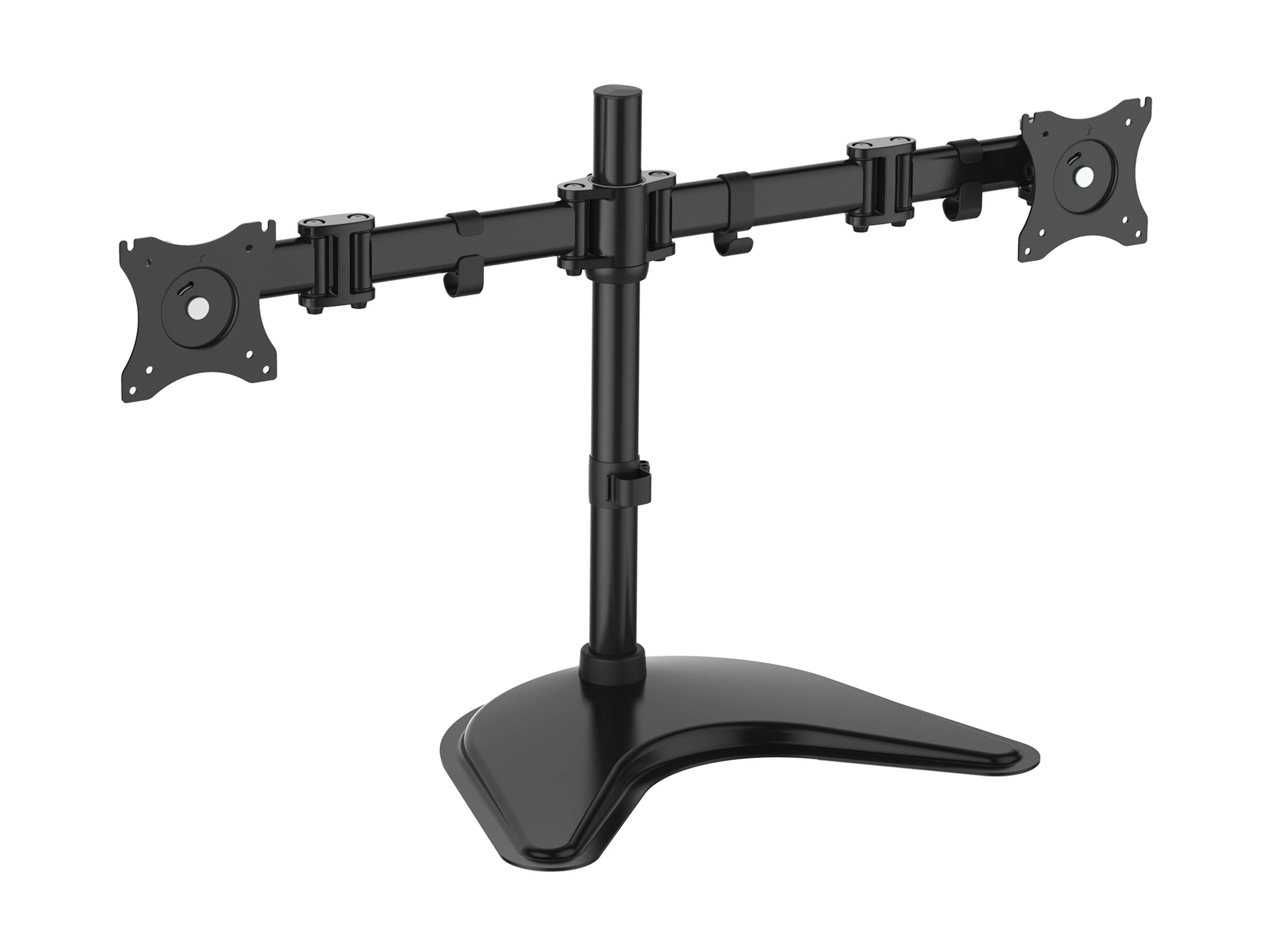equip - Aufstellung für 2 LCD-Displays - Stahl - Bildschirmgröße: 33-68.6 cm (13"-27")