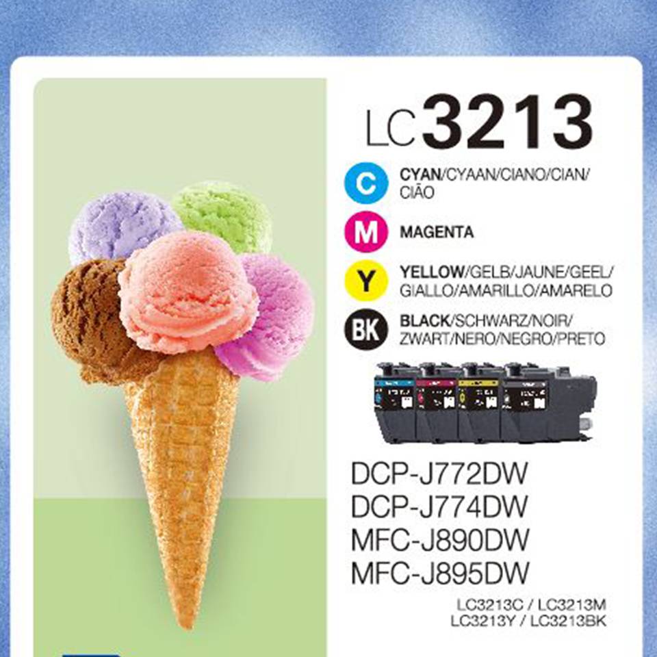 Brother LC3213 Value Pack - 4er-Pack - Schwarz, Gelb, Cyan, Magenta