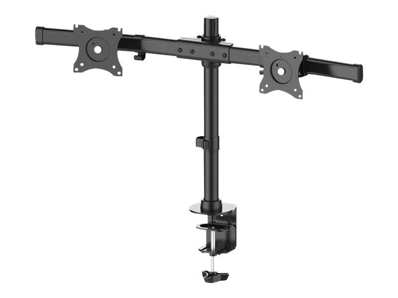 Neomounts Monitor-Tischhalterung FPMA-DCB100DBLACK 2 Display(s) 25,4cm (10") - 68,6cm (27") Schwarz Schwenkbar, Rotierbar
